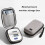 Carrying Case With Separate Compartments Waterproof-grey 3