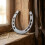 Cast Iron Decorative Horseshoe Ornament for Home-4 pieces 5