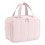 Large Capacity Makeup Bag with Compartment Portable-Pink 1