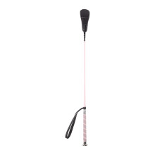 Reittrainings-Pferdepeitsche mit Handgelenkschlaufe für-Rosa