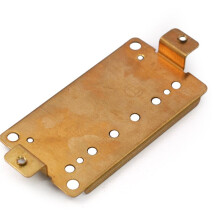 Bases de Pastillas de Latón para Guitarra Eléctrica, Cuerpos de Doble Bobina, Accesorios para la Fabricación de Instrumentos DIY, Aptos para 52 mm