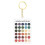 Modern Geometric Shape Keychain In Clear Acrylic With-10 1