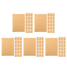 400Sheets Thick Brown Kraft Paper Lined Refill for Binder and Journals