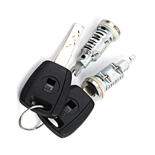 Replacement Auto Full Set Door and Ignition Lock Cylinder for  with Key 1