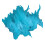 100PCS Rainbow Plumage For Handmade Creation-emptiness blue 1