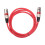 Cordon de microphones de qualité, câble de musique XLR à-1 Rouge 1