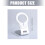 Aluminum Foldable Desktop Stand For Wireless Charging Phone And 3