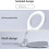 Aluminum Foldable Desktop Stand For Wireless Charging Phone And 4