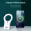 Aluminum Foldable Desktop Stand For Wireless Charging Phone And 7