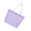 Sac de plage à séchage rapide en maille pliante-Violet L 1