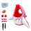 Jeu de lancer gonflable avec Construction en PVC-rose rouge 1