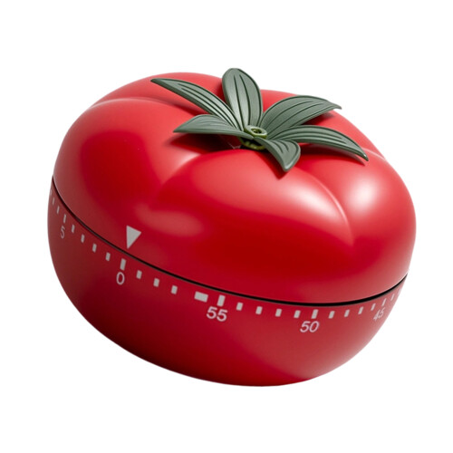 User Friendly Rotating Timers With Loud Sound For Precise-Red