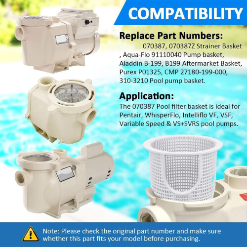 Debris Leaves Collector 070387 Pool-Skimmer-Korb, 2