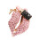 Porte-clés en alliage polyvalent avec strass brillants,-Rose 1