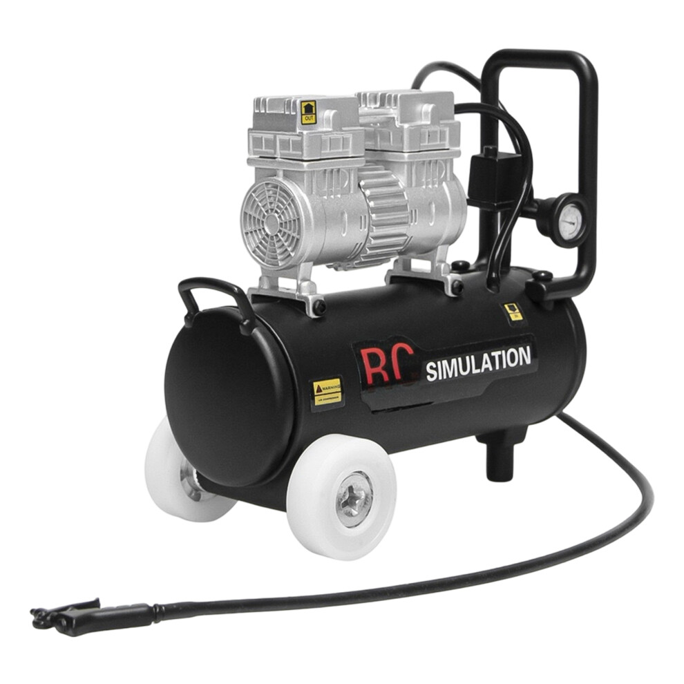 Strong Metal Air Compressor For Cars Optimized For Scx10- Black 7751001536021