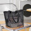 Portable Mesh Beach Bag Single Shoulder Handheld Travel-Gray L 7