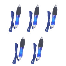 5er-Pack Kugelschreiber mit großem Griff aus Kunststoff