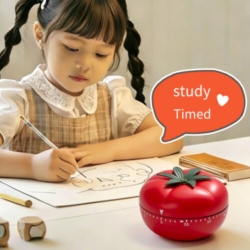 Kitchen Timers With Big Sound And Visual Time Tracking-orange1 1