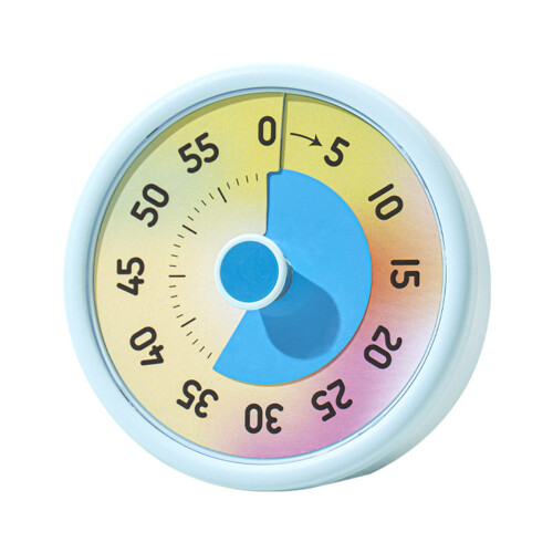 Benutzerfreundlicher visueller Timer, Countdown-Timer-Himmelblau