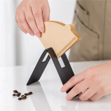 Soporte de Metal para Filtros de Café, Estante de Almacenamiento de Papel de Filtro para Verter, Soporte para Papel de Filtro, Organizador de Filtros
