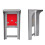 Wall Mount Rain Cover Protective Rainproof Shield for Villa Door Station 4.3in Face Recognition Access Control Device 6