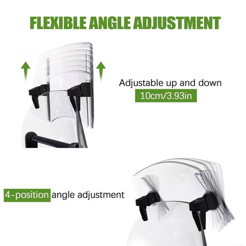 Universal Motorcycle Windshield Extension Motorcycle Wind Deflector Most Motorcycle Scooter Dirt Bikes 2