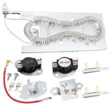 Kit Elemento Riscaldante Asciugatrice Adatto per Bravos MED5630HC1 MED5630HC2 MED5630HW1 MED5630HW0 MED5630HW2 MED3500FW1