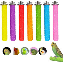 21 Pezzi Grip Bird Cages Perch per Conures Parrocchetti Lovebirds Cockatiels, Buono per Mantenere Unghie e Becchi nel Ottime Condizioni