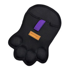 Elektrostatische Tierhaarentferner-Handschuhe,-Schwarz