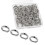 Anneaux de saut ouverts en fer robuste de 12MM, pour porte-clés, 1