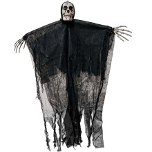 Halloween Decoration Scary Fabric Hanging Specter For-Black