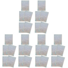 30Sheets Durable Vinyl Letter Decals for Doors, Cars, and Crafts