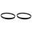 2X Peças de Instrumento de Percussão de Aro de Metal de 16 Polegadas para Caixa e Bumbo, Instrumento de Percussão 1