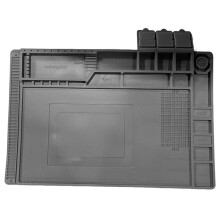 Tappetino di Saldatura Antistatico ESD, Piattaforma di Adsorbimento Magnetico Resistente al Calore per Riparazione BGA di Telefoni, Tappetino di