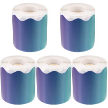 5Rolls Wear-Resistant Board Borders for Classroom Walls