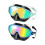2 Stück Kinder-Schwimmbrille mit- Schwarz-grünes Gold 1