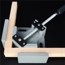 Aluminum Alloy 90 Right-Angle Clamp Right Angle Vice Clamps Metal Welding Woodworking 90 Photo Frame Clamping Tool