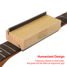 Muspor Olive Wood Guitar Fret Beveling File
