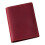 Classical Bifold Passports Case In Distressed Crazy Horse-Red 1