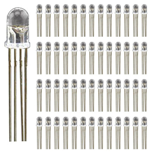 400pcs 5mm de 4 Broches RGB LED Anode Commune Rouge Vert Bleu
