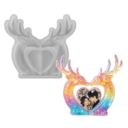 Creative Deer Silicone Mould For Candle Making And Casting For