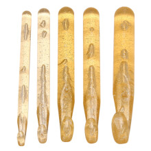 5Pcs 12mm/15mm/18mm/20mm/25mm Huge Crochet Hooks Set Plastic Knitting Needles Kit DIY Yarn Sewing Knitting Tool