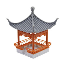 Classical Chinese Architecture Miniature Pavilion Model-M
