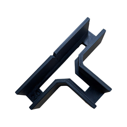 Heavy Duty Black Plastic Corner Brace 90Degree Angle Fixing-1