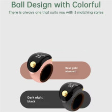 Contatore Portatile Ad con Sfera di Tipo C, con Schermo OLED Regolabile e Ricaricabile, con Display A Batteria A