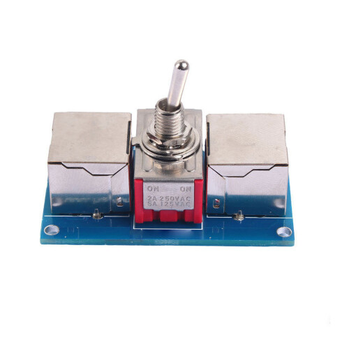 Double Port RJ45 Networking Switches With Hand Control For