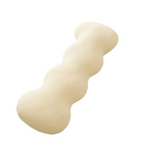 Cooling Ice Silk Hugging Pillow For Leg-Creamy yellow 100X48CM