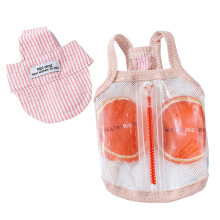 Girl Dog Vest Costume Apparel with Removable Ice Bag-Pink L.