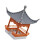 Small Traditional Ancient Pavilion Assembly Toy Landscape-S 1