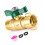 Brass 3/4 Inch Water Valves For Outdoor Use Thickened Handle 1
